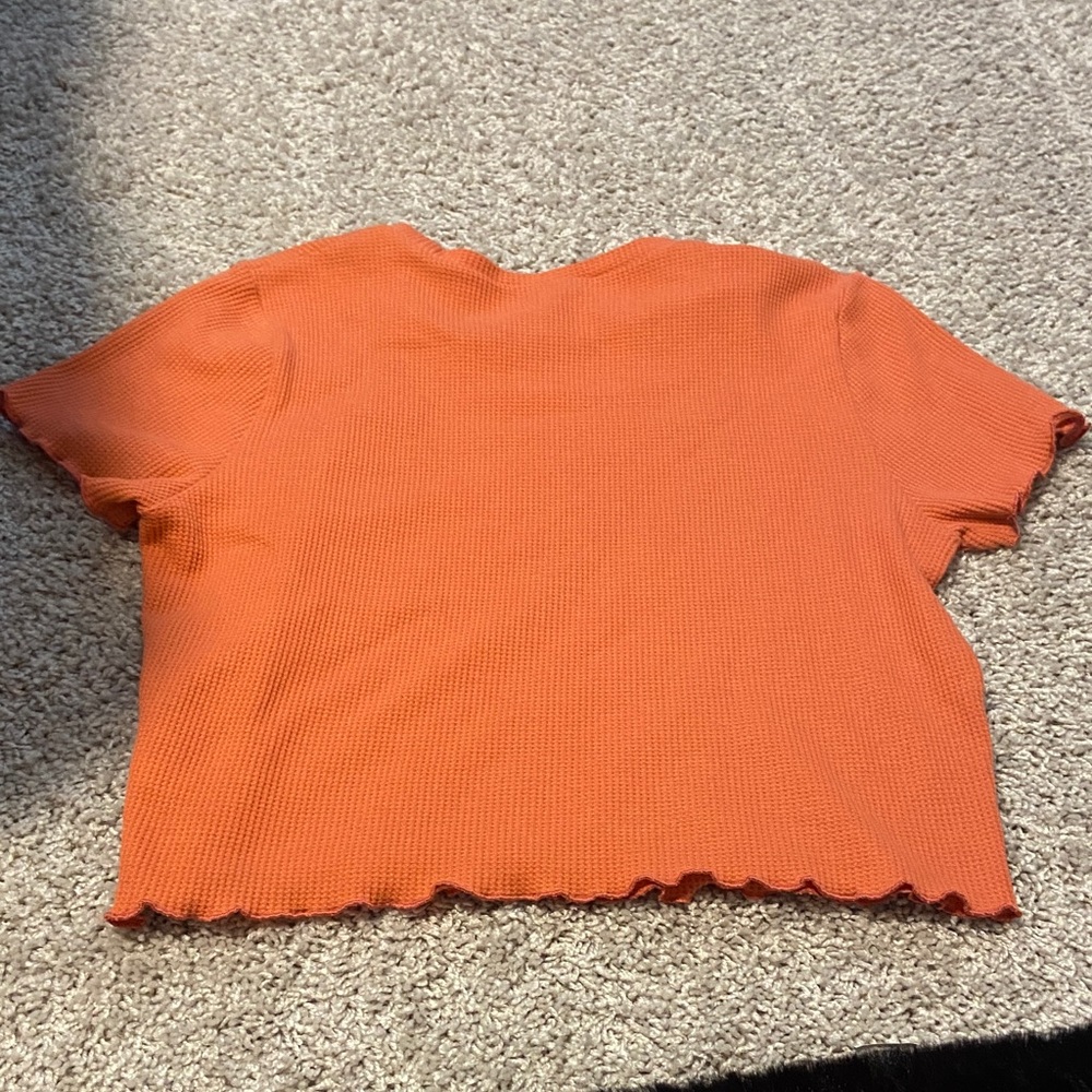 Wild Fable Vibrant Orange Short Sleeve Tee